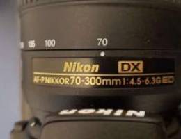 Nikon d5600 with 2 lenses