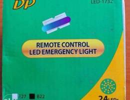 Remote Controlled LED Emergency Lamp