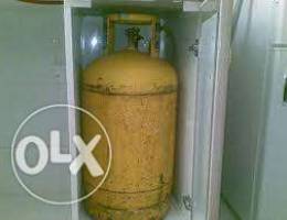 Gas cylinder yellow color 20 BD