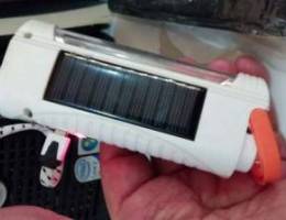 Excellent electric n solar torch for sale!