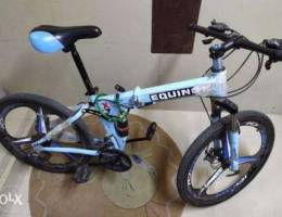 Cycle foldable