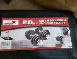 dumbbell set new