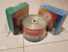 Imation Cd-r and Covers for sale