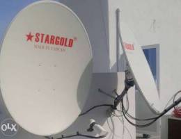 good price satellite CCTV Airtel Dish fixi...