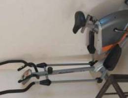 heavyvduty cross trainer 5 time used max 1...