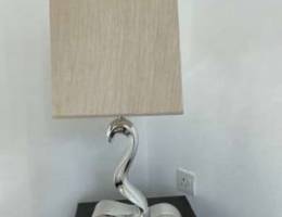 Silver table lamp set of two - Ù„Ù…Ø¨Ù‡ Ø¨ÙŠØª