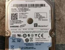 Samsung 500GB 2.5 hdd