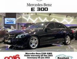 Mercedes-Benz *E300 AMG* 2016 Agent mainta...