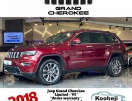 Jeep Grand Cherokee *Limited - V8 * 2018 *...