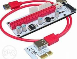 VER 008S PCI-E Express Cable 1X to 16X Gra...