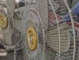 High speed table fan