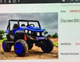 Kids Jeep for sale big