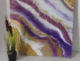 Resin art picture