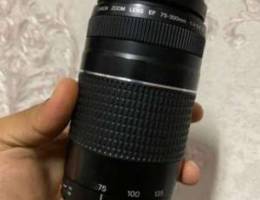 for sale canon lens 75-300mm version3 with...