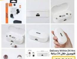 Wireless Bluetooth White EarBuds