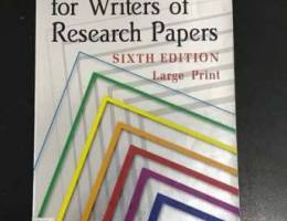 MLA Handbook for Writers of Research Paper...