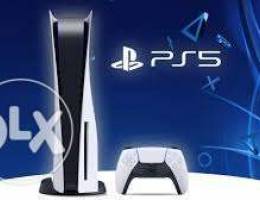 For Sale PS5 new disk edition + extra cons...