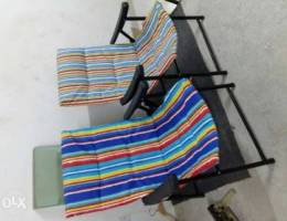 Beach Chair Pair in good condition