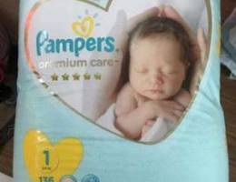 New Born Baby Diapers ( Pampers Premium Ca...