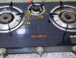 Gas Stove with Gas Cylinder ( Available ti...