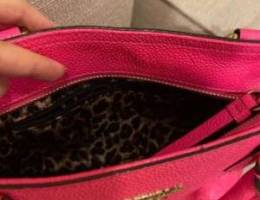 real leather victoriaâ€™s secret bag