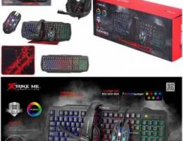 XTRIKE 4 in 1 Gaming Rgb Bundle