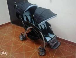 Two seat baby stroller