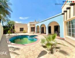 single story villa with private pool close...