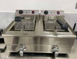 New Electric Fryer with Valve