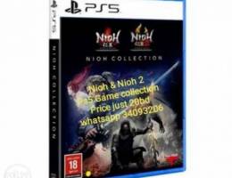 Nioh & Nioh2 for Ps5 brand New