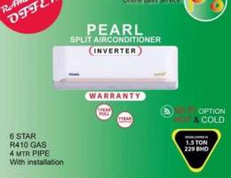 pearl split inverter A/C 1.5Ton