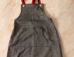 Girl dungarees dress