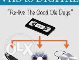 VHS Cassette Convert To DVD Or USB (save Y...