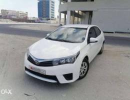 Toyota Corolla xli 1.6 model 2014