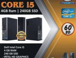 DELL Core I5 PC SSD 240GB (SSD 10x Faster ...