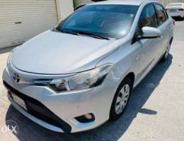 Toyota Yaris 2016 Silver For Quick Sale.