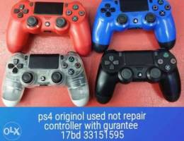 ps4 originiol not repair controller