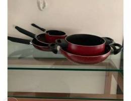 6 pieces cooking pots