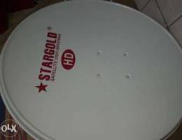 new satellite dish Airtel Dish TV fixing o...