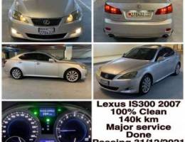 lexus 2007 is300