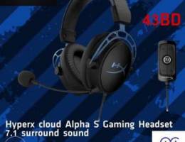 For sale Hyperx cloud Alpha s Headset