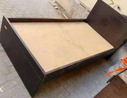 Single bed 100x200 without mattress for sa...