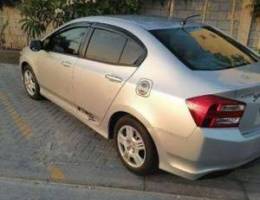 Honda city 2013 on monthly rent