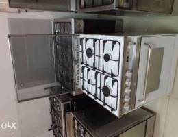 4 burners white in excellent condition mad...