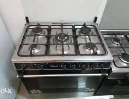 5 burners in new condition good working