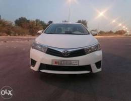 Toyota Corolla xli 2.0 model 2016