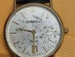 Marbel watch 24k gold plated