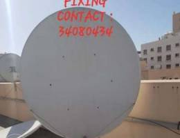 Airtel dish fixing