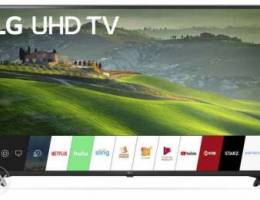 Lg uhd 4k smart 49" tv from extra used rem...