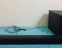 Sony wireless sound bar & subwoofer